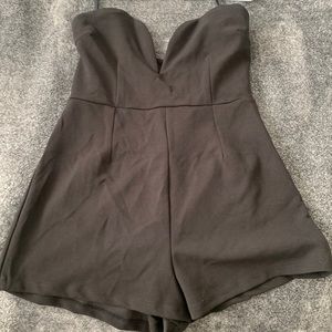 Black romper from Forever 21